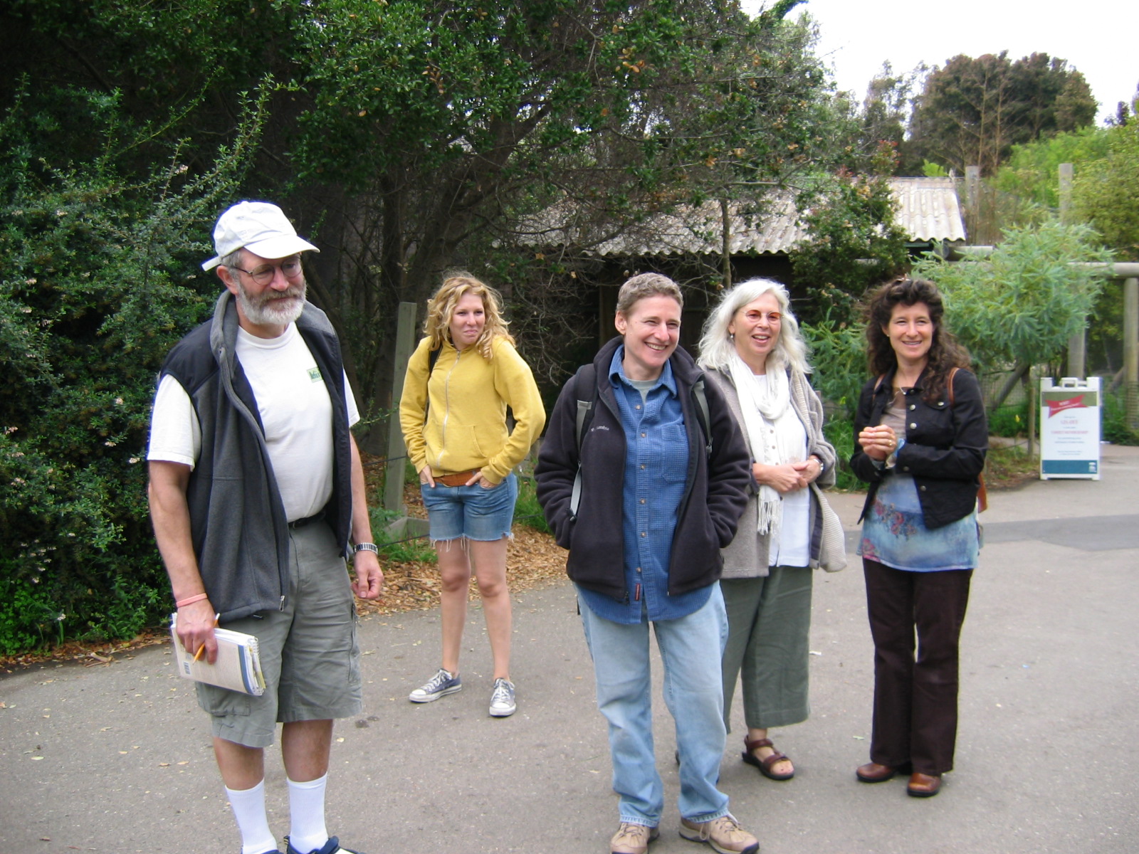 Eric & sibs & Sandy at SF Zoo